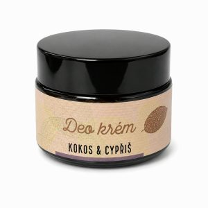 Deo krém Kokos & Cypřiš