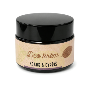 Deo krém Kokos & Cypřiš